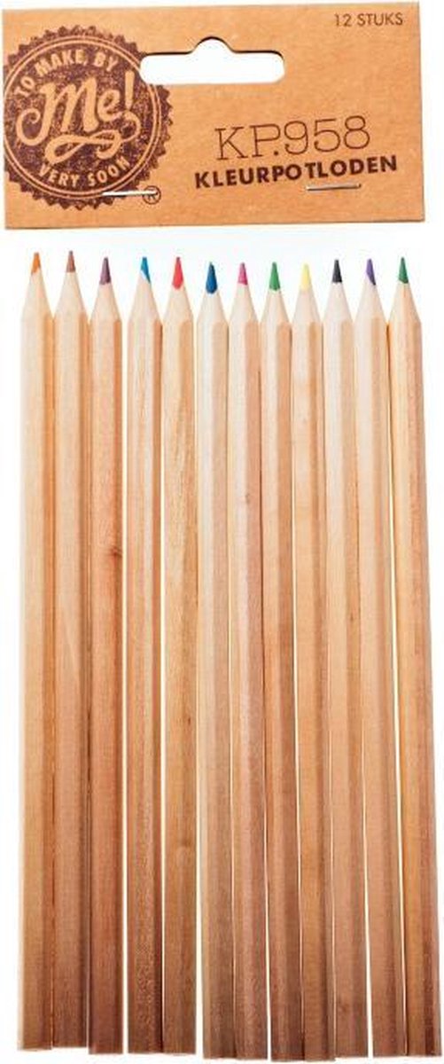 Kleurpotloden | 12 stuks | Kleuren | Knutselen | Hobby